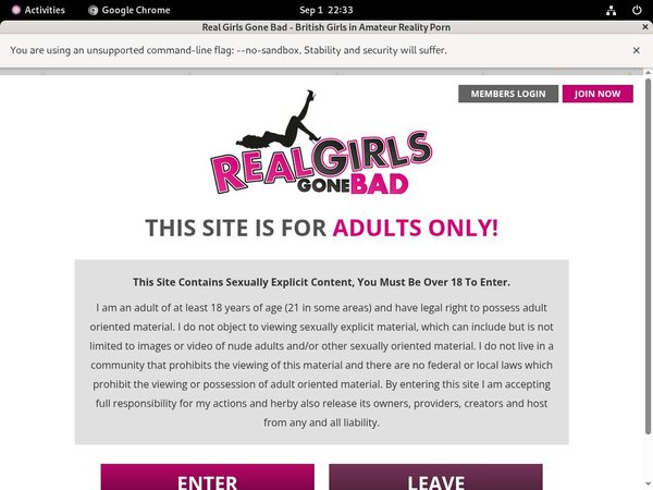 $1 Real Girls Gone Bad Trial Membership