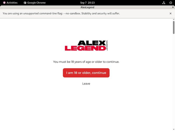 Alexlegend.com Payment Methods
