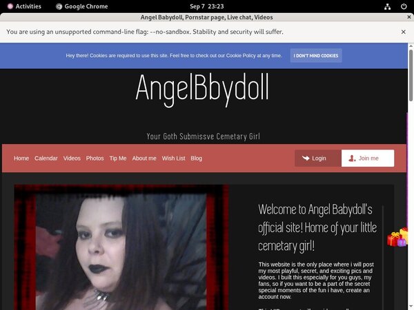 Angelbabydoll.modelcentro.com Trial Membership Offer
