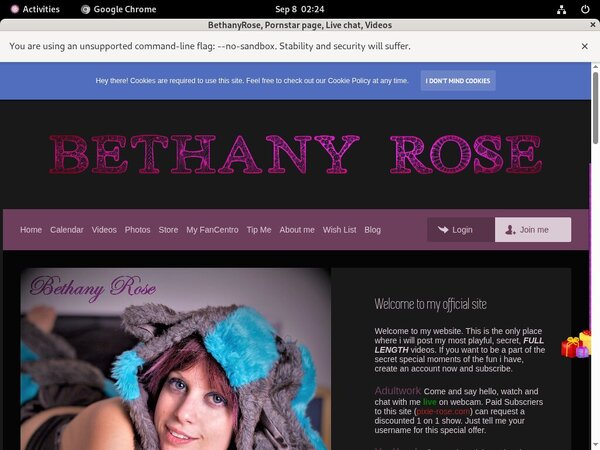 BethanyRose Join Free