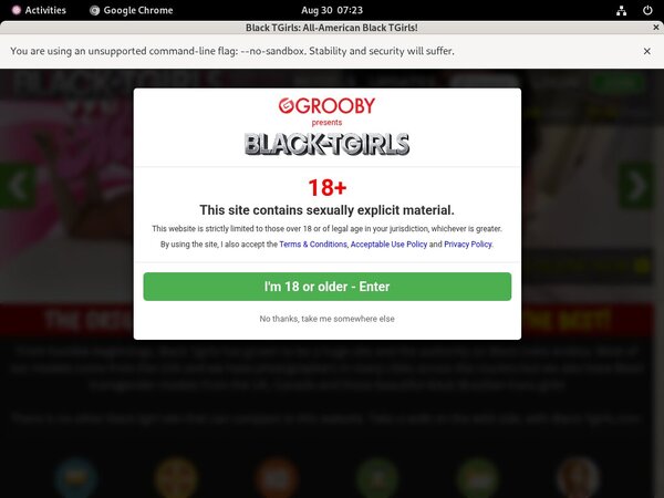 Black TGirls Offer