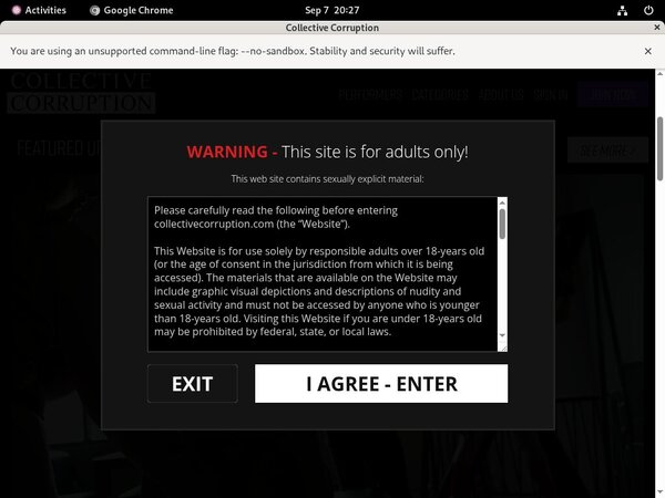 Collective Corruption Official Site