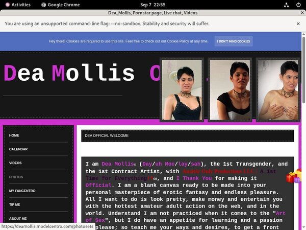 Deamollis.modelcentro.com Full