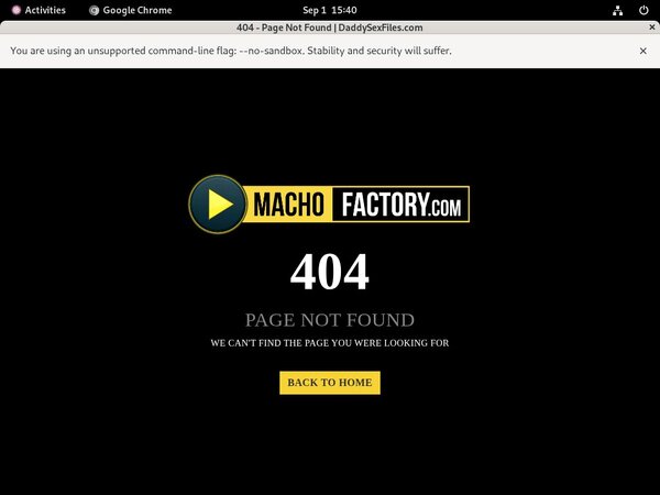 Discount Pass Machofactory.com