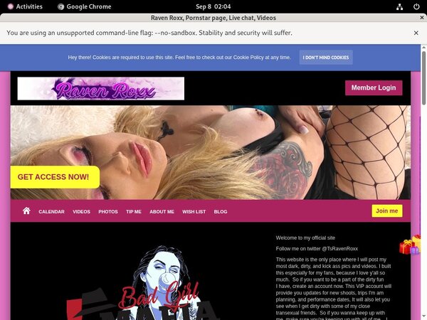 Discount Raven Roxx Save 50%
