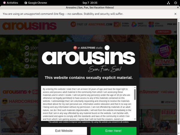 Free Account Premium Arousins