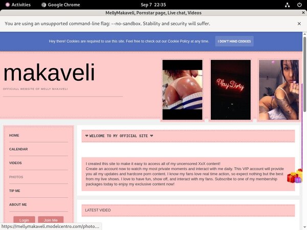 Free MellyMakaveli Username And Pass