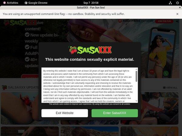 Free Salsaxxx.com Trials