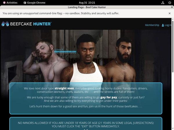 Get Free Beefcakehunter Account