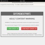 Guysinsweatpants Without Joining