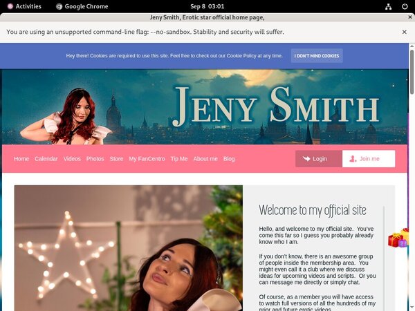 Jeny Smith Logins 2018