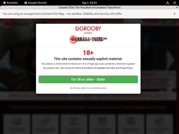 Limited Canada-tgirl.com Deal