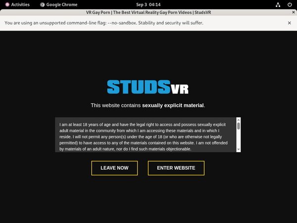 Logins For Studs VR