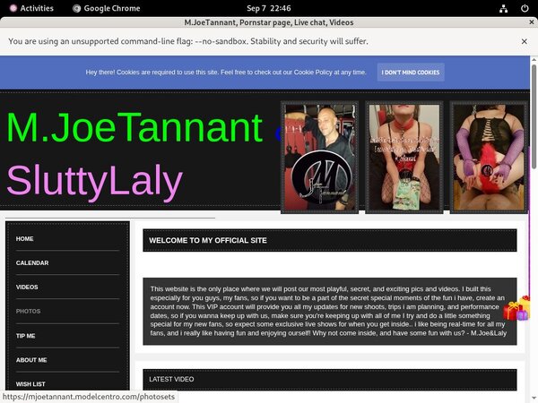 Mjoetannant.modelcentro.com Discount Link