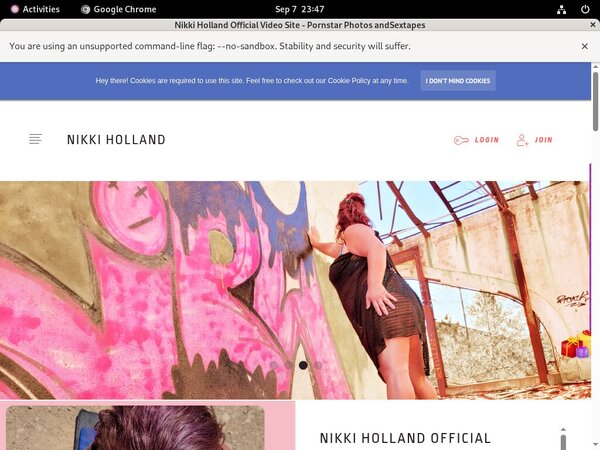 NikkiHolland Password And Login