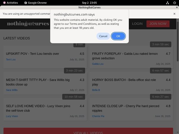 Nothing But Curves Username Password