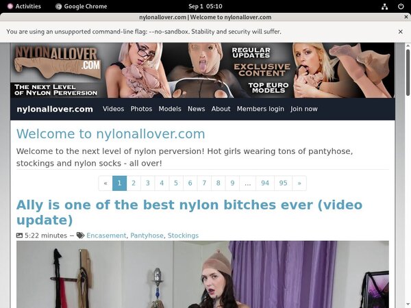 Nylonallover Register Nylonallover Register