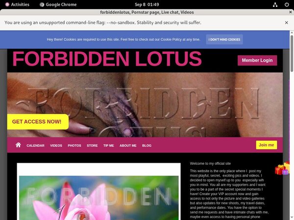 One Time Forbiddenlotus Discount