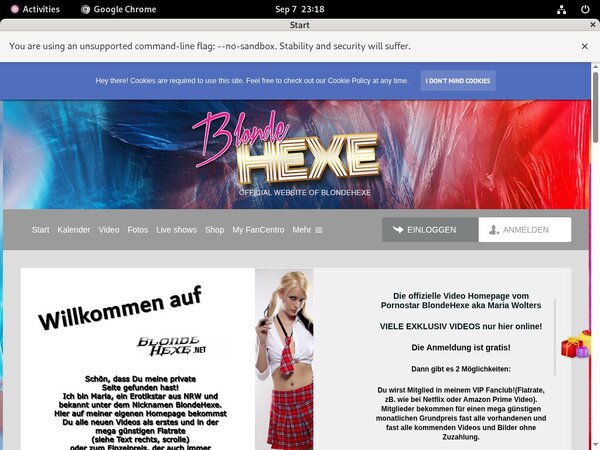 Paypal Blondehexe Sign Up