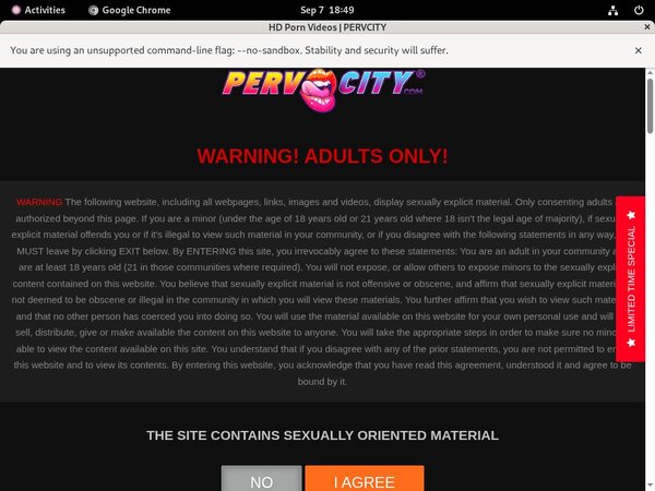 Pervcity.com Vendo Discount