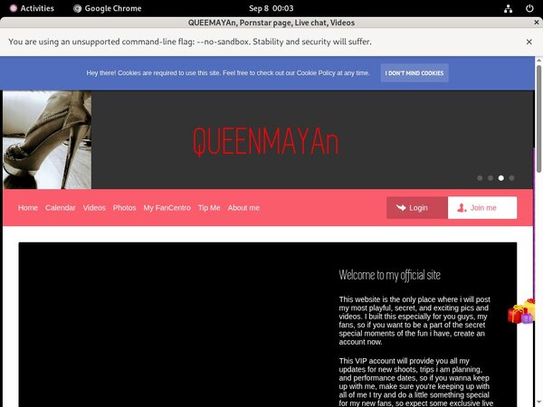 QUEEMAYAn Free Login Password