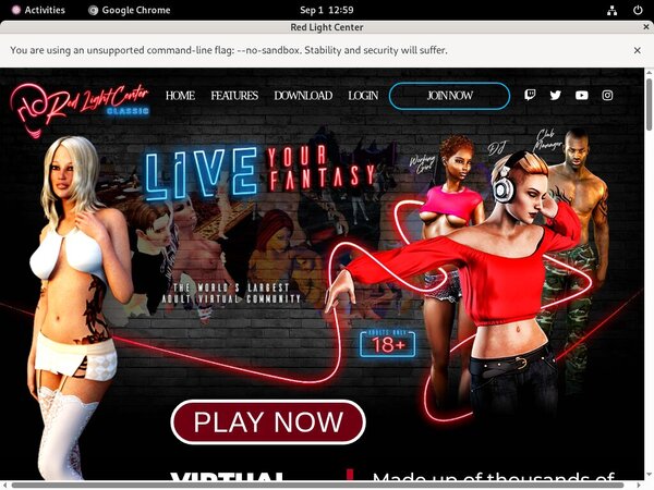 Redlightcenter Discount Code