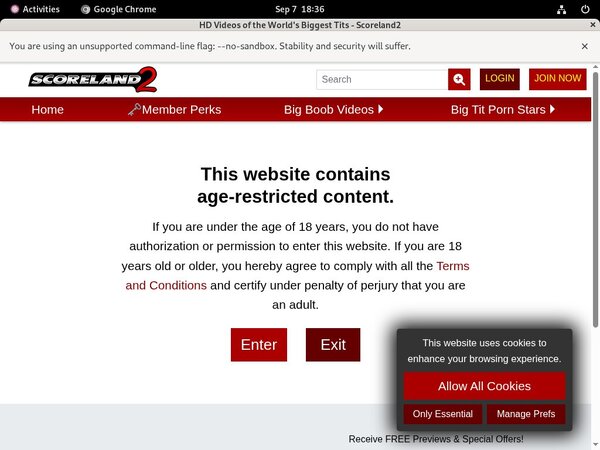 Scoreland2.com Free Membership