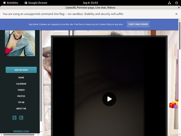 Sign Up For Lizxxx30.modelcentro.com