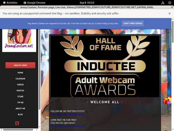 Sign Up Jennycouture.net