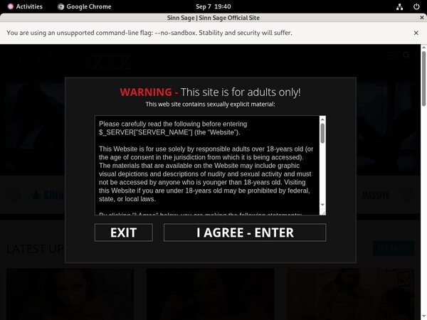 Sinnsagexxx.com Special Deal