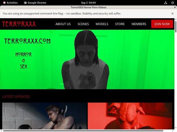 TerrorXXX Limited Time Discount