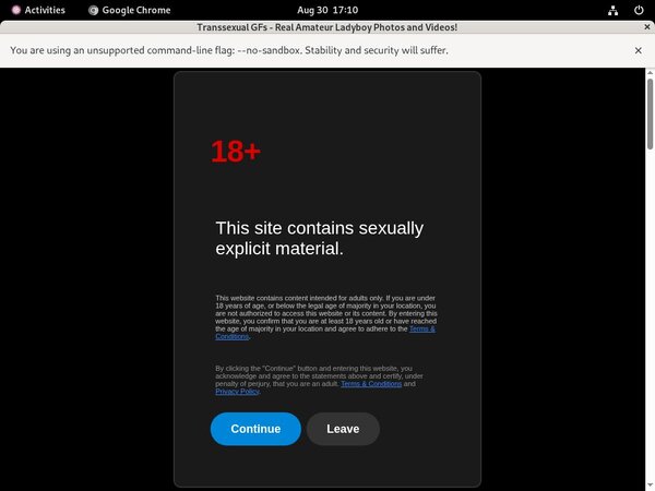 Transsexualgfs.com Signup Discount