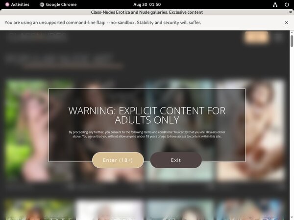 Trial Classnudes Membership