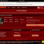 Yourgoddess Website Password