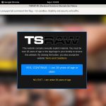 Raw TS Sex