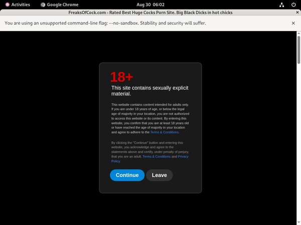 Freaks Of Cock Discount Registration