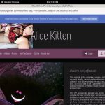 Alicekitten.modelcentro.com Solo