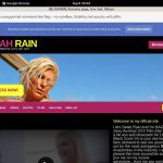 Free SELAH RAIN Trial Account